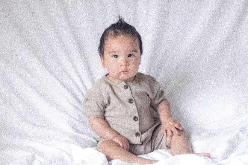 Zakai Waffle Romper